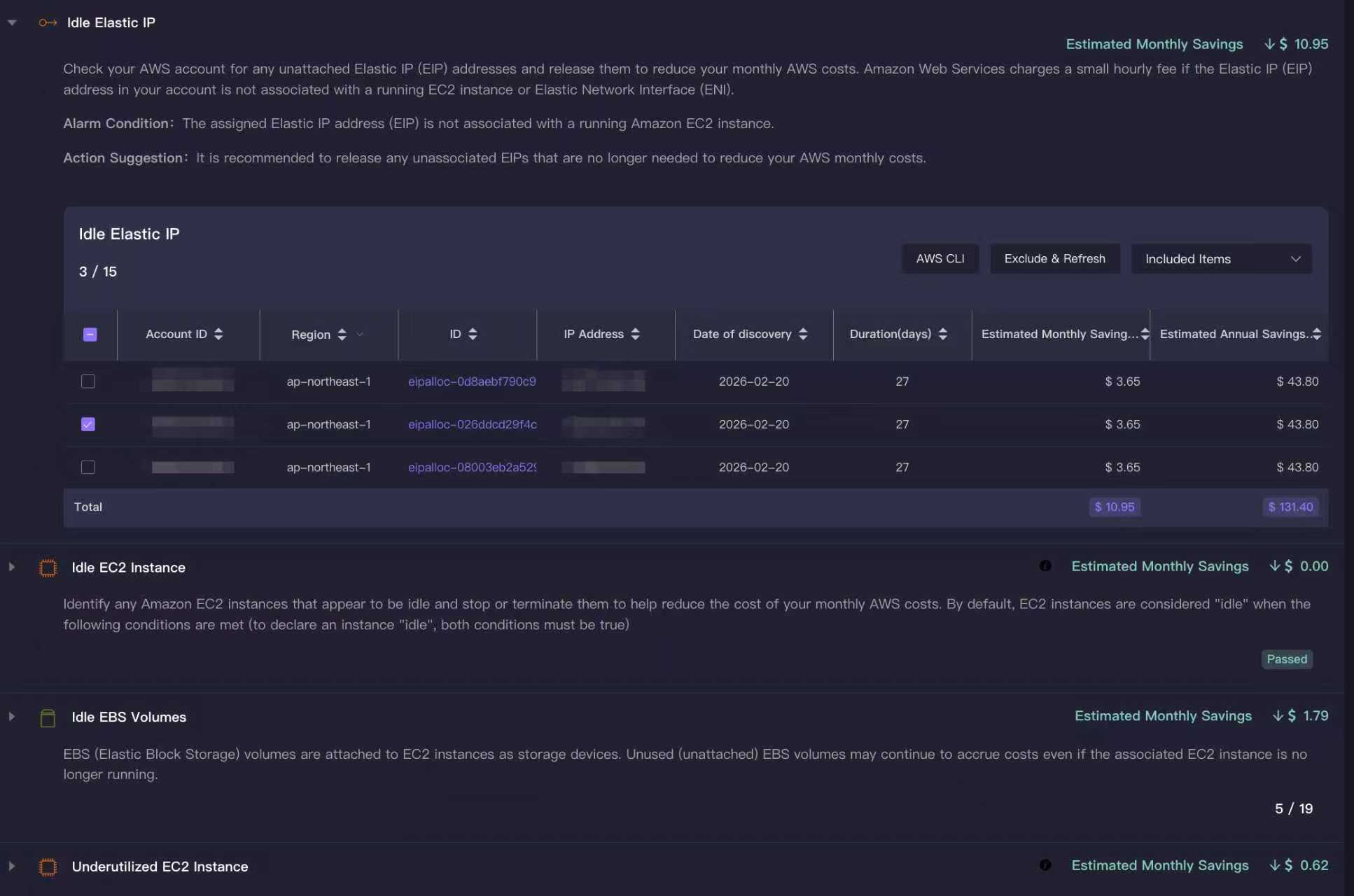Parsimo - Workload & Rate Optimization